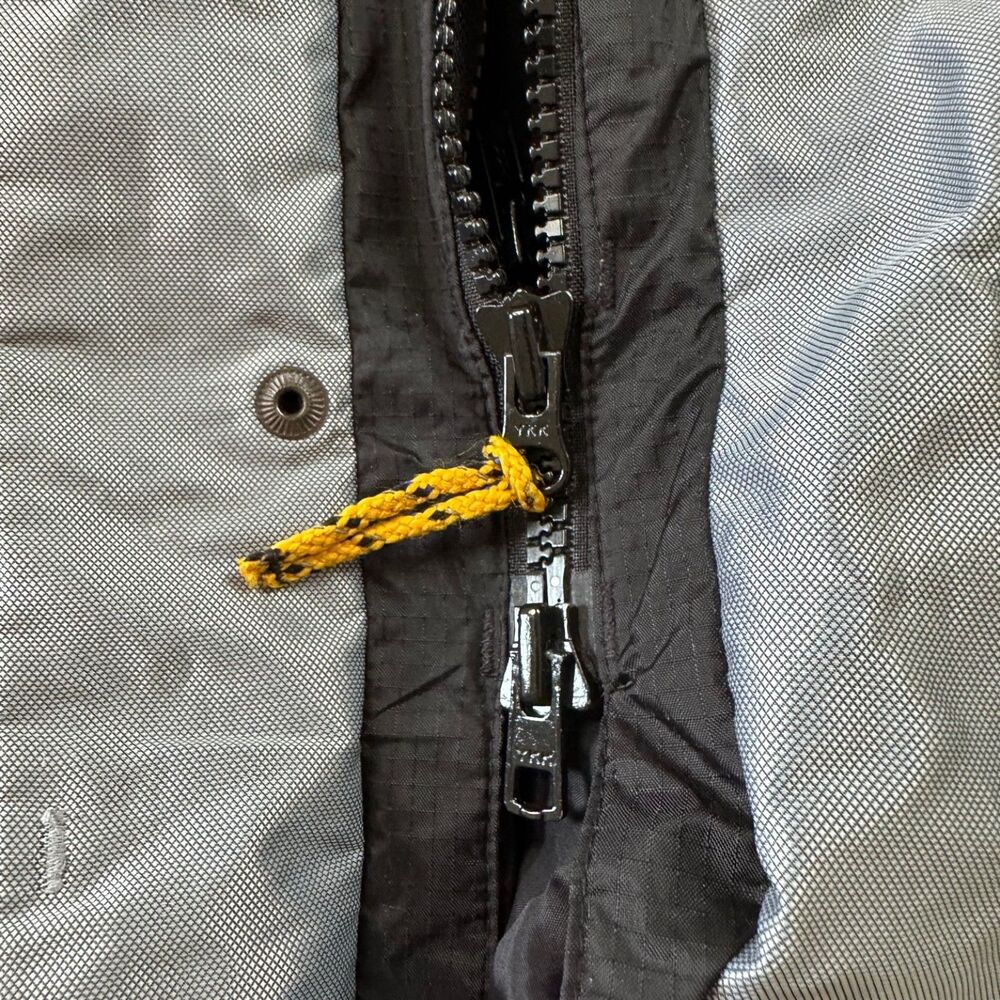 Vintage 90s EBTEK Eddie Bauer Gore-Tex Rain Jacket Black Mens M Gorpcore - Picture 10 of 10